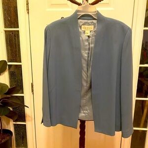 Elana BY TANNER BLUE BLAZER SIZE 14